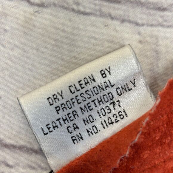 Vintage Newport News Suede Leather Poncho Western Cape SM Small Medium D052 -12 - Picture 7 of 16